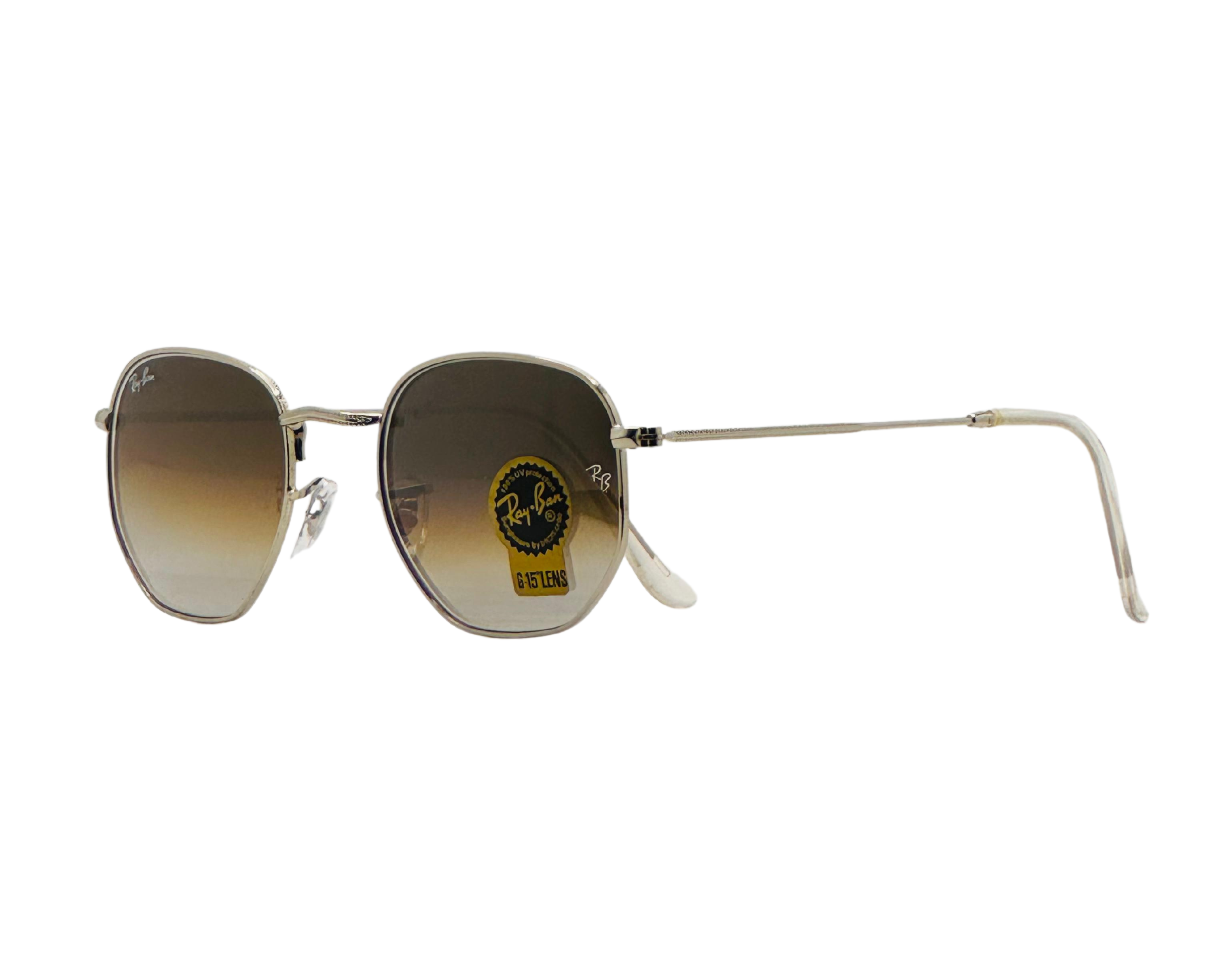 NS Deluxe - 3548 - Silver/Brown - Sunglasses