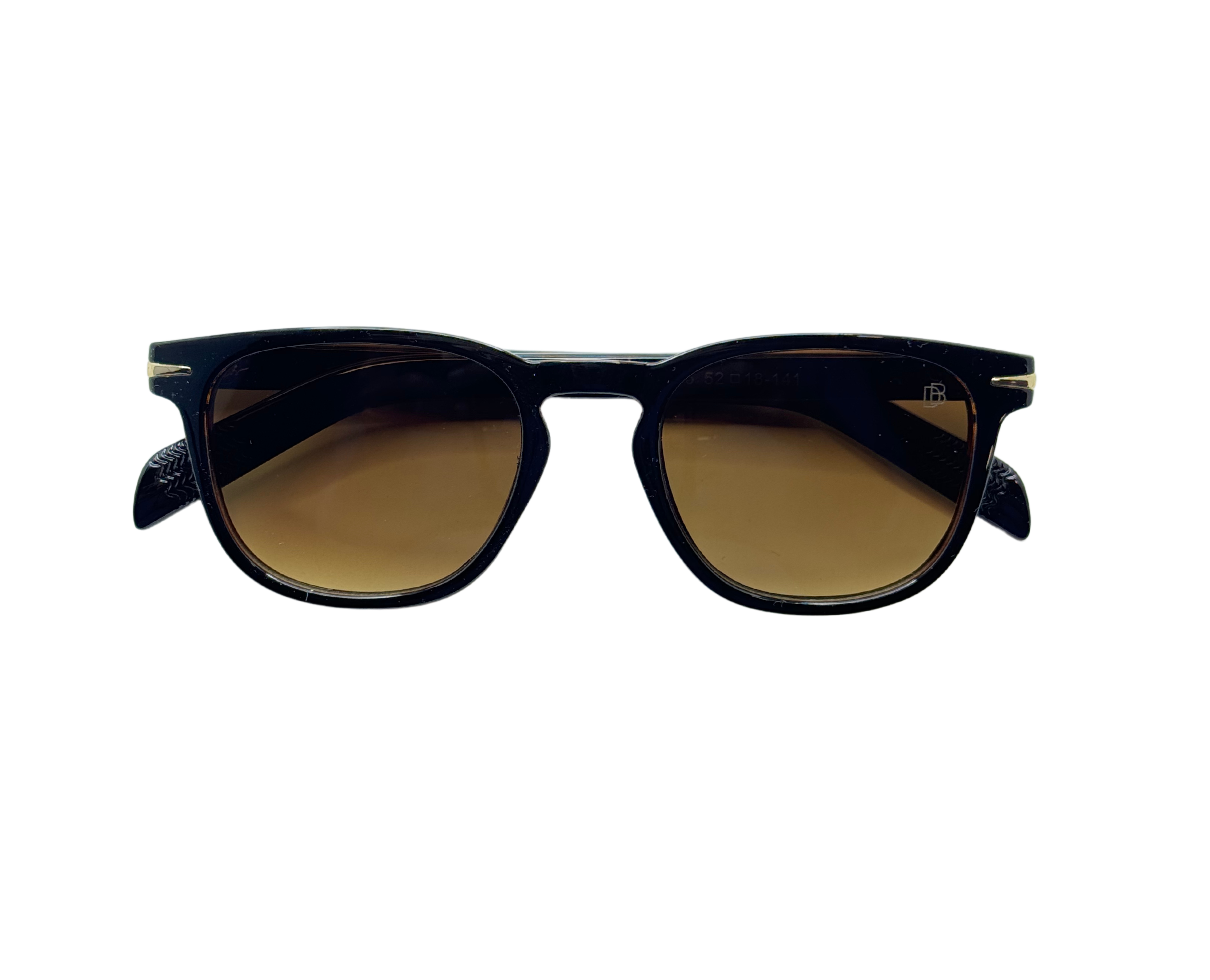 NS Deluxe - 7086 - Black/Brown- Sunglasses