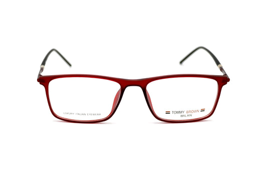 NS Deluxe - 9121 - Red Wine - Eyeglasses